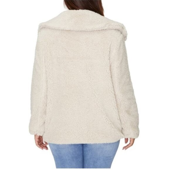 Sanctuary Faux Fur Teddy Coat (Plus Size) - Picture 3 of 9